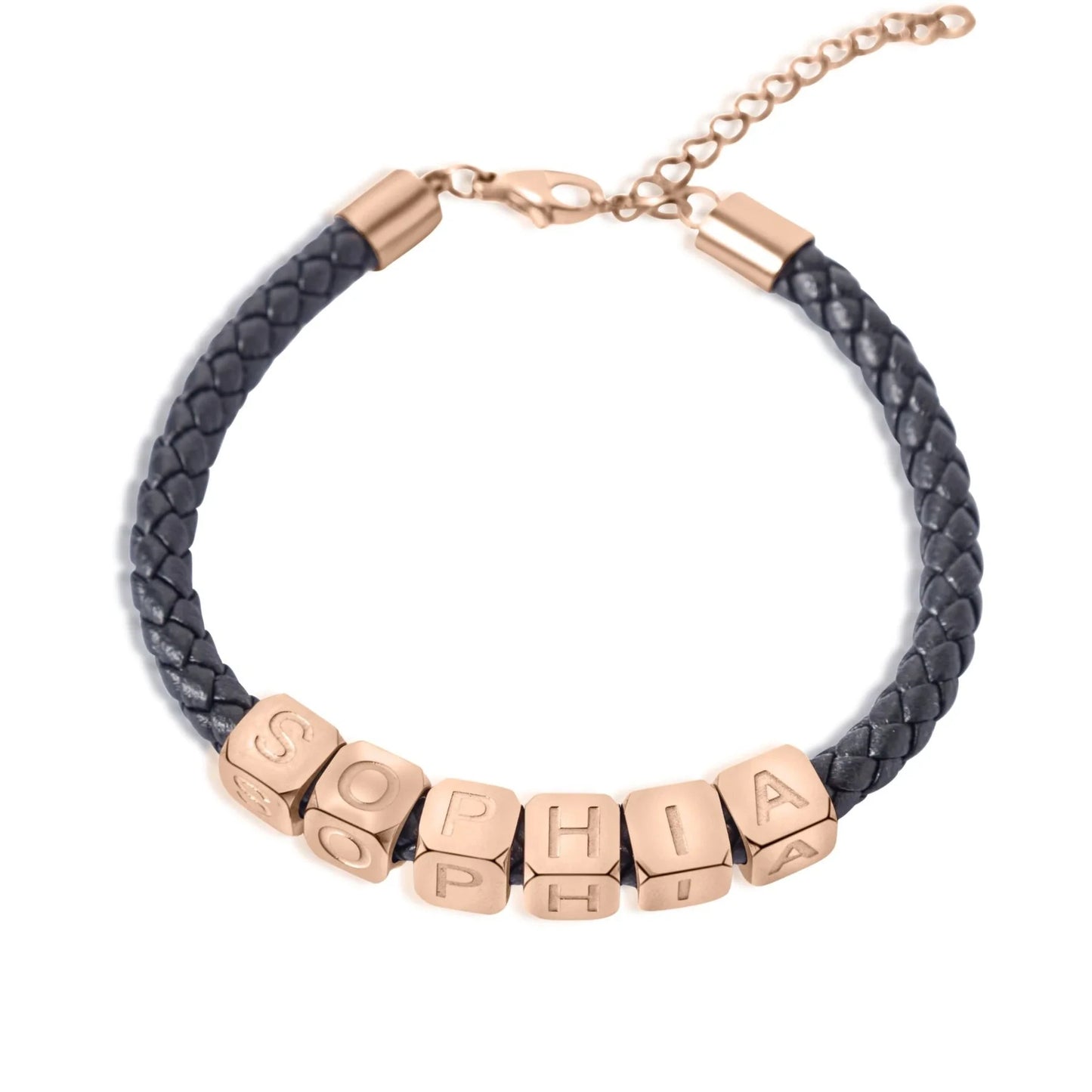 Personalisierte 3D Würfelarmband