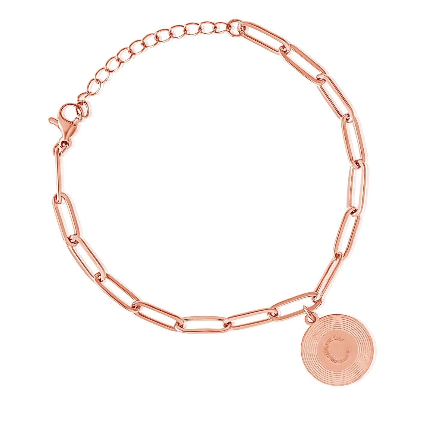 Personalisierte Sunburst-Initialen-Armband