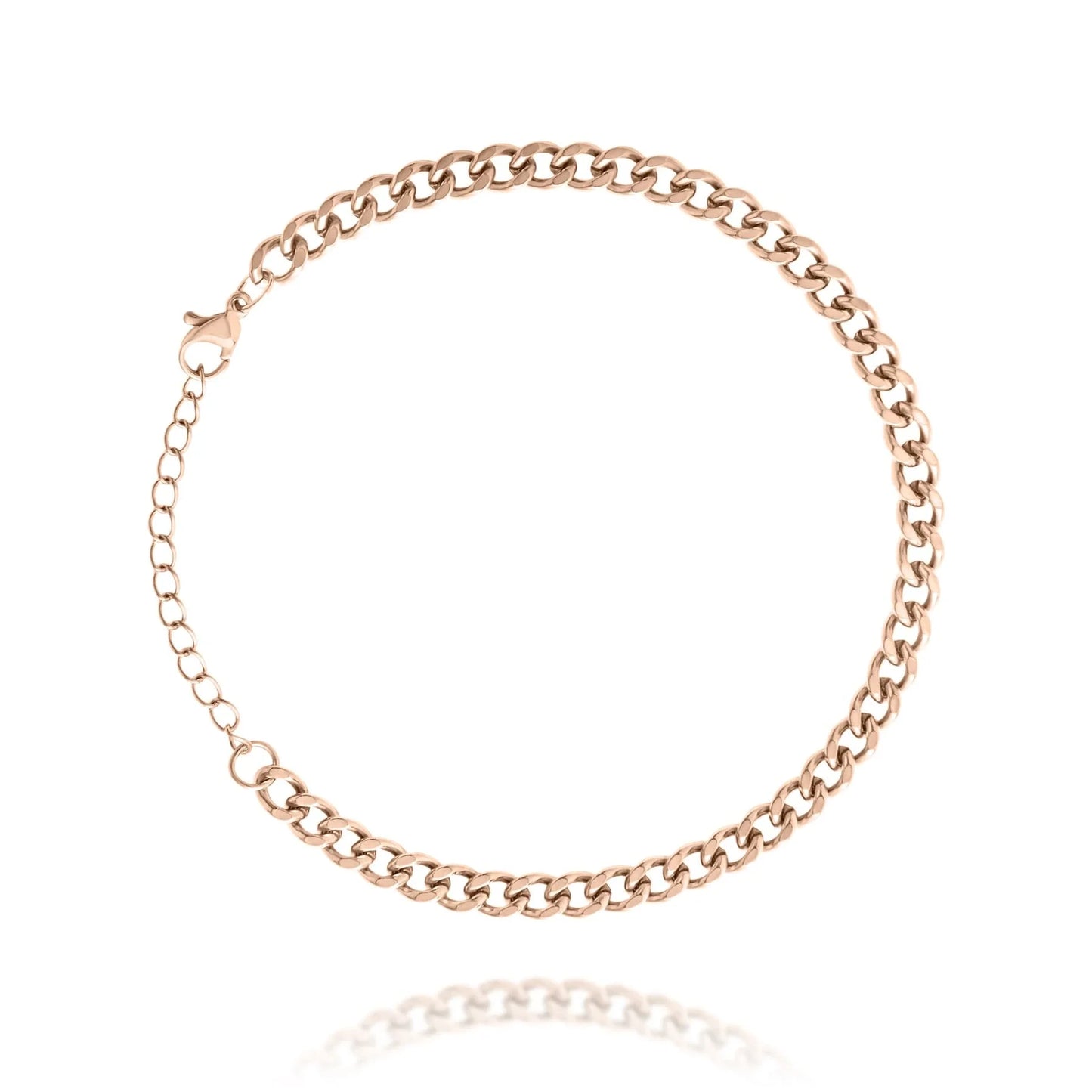 Herren Armband mit gerundeten Gliedern