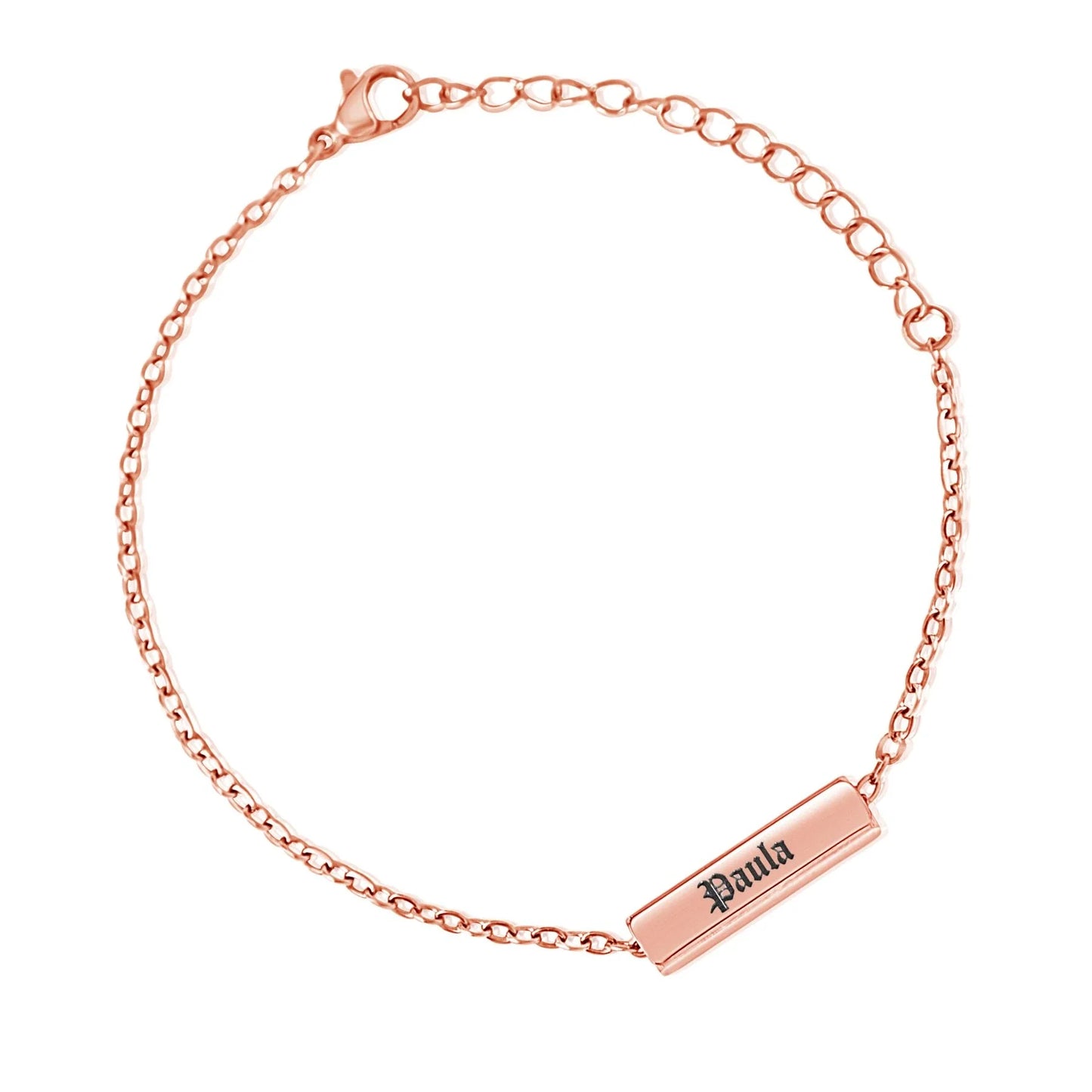 Personalisierte 3D Bar Armband