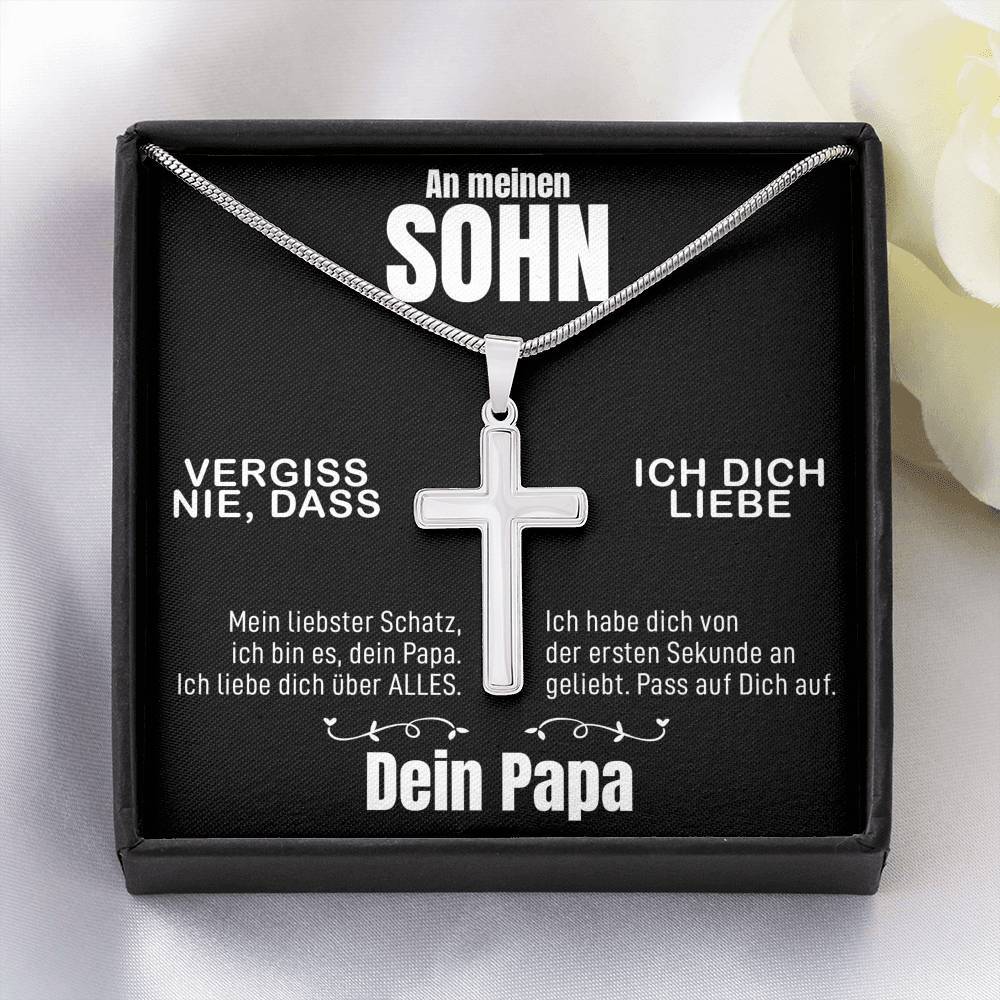 Kreuzkette - An meinen Sohn von Papa