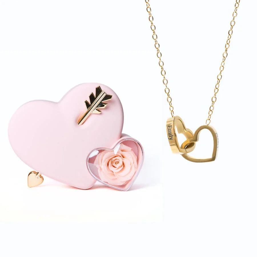 Ewige Liebe & personalisierte Halskette