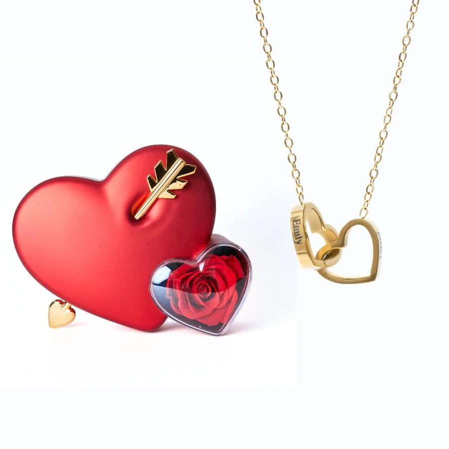 Ewige Liebe & personalisierte Halskette