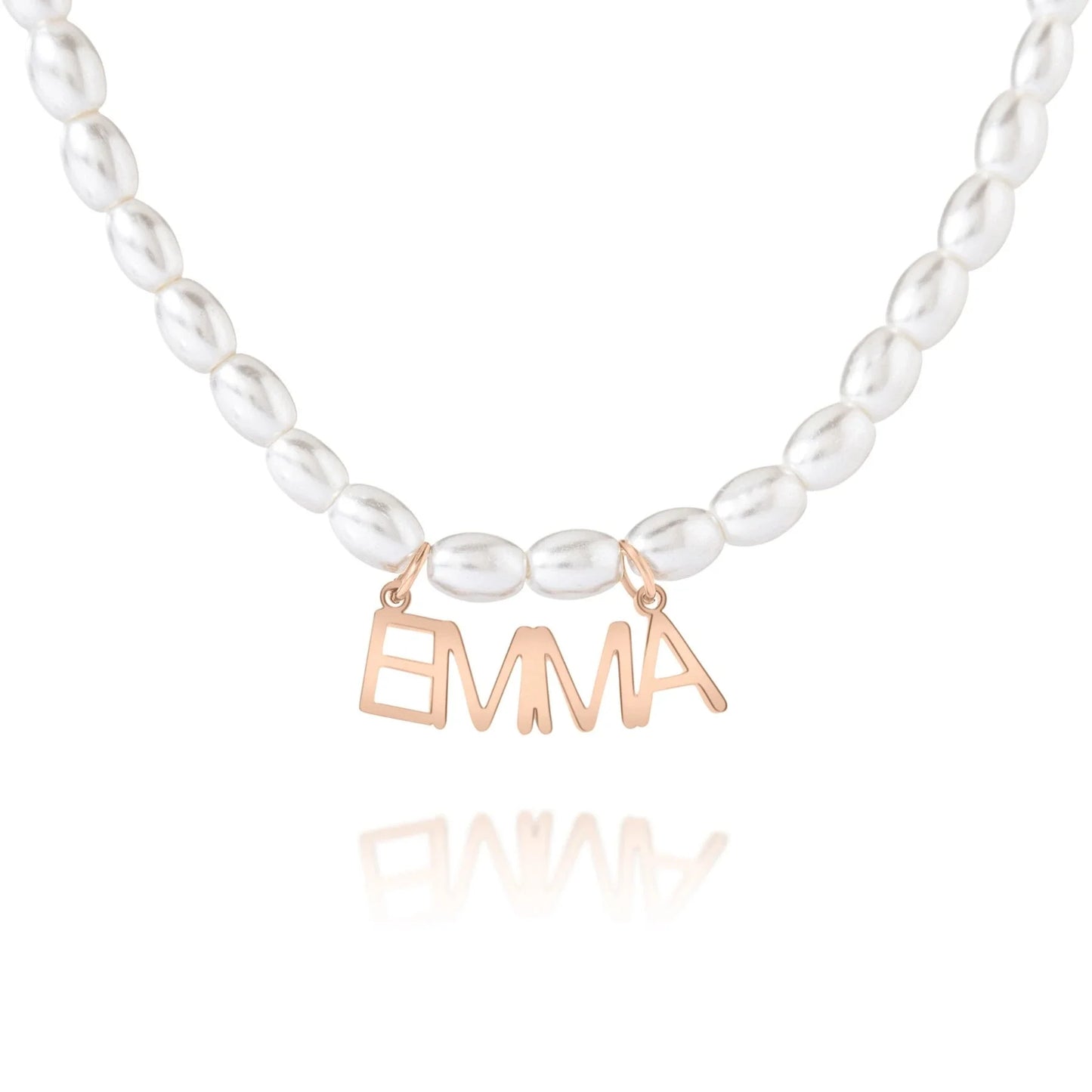 Namenscollier Perlen