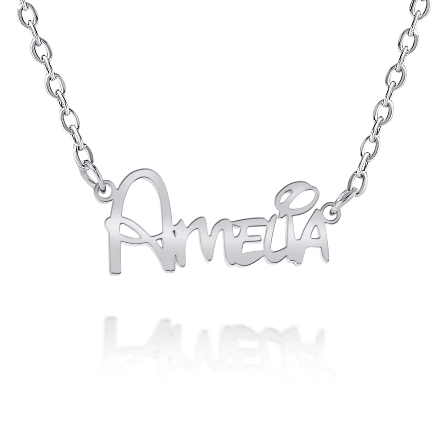 Personalisierte Disney Buchstaben Halskette