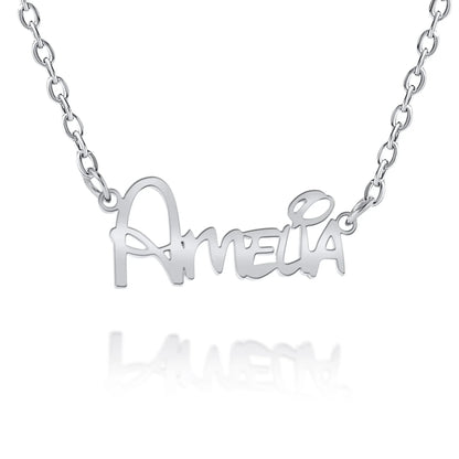 Personalisierte Disney Buchstaben Halskette