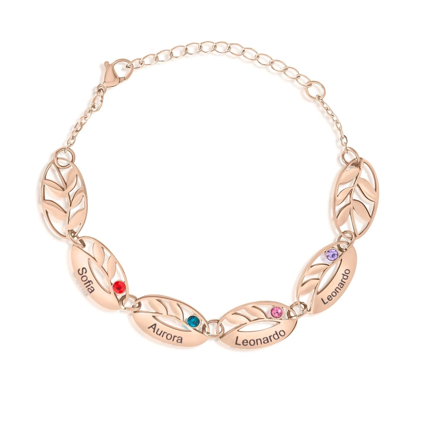 Armband mit mehreren Blättern