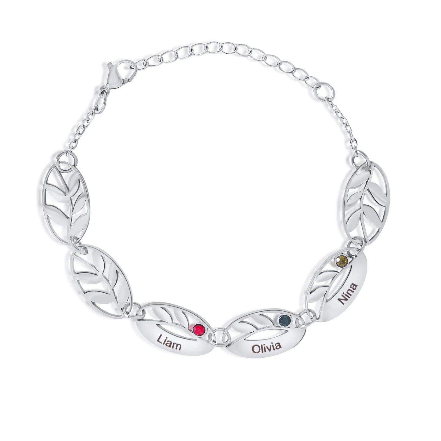 Armband mit mehreren Blättern