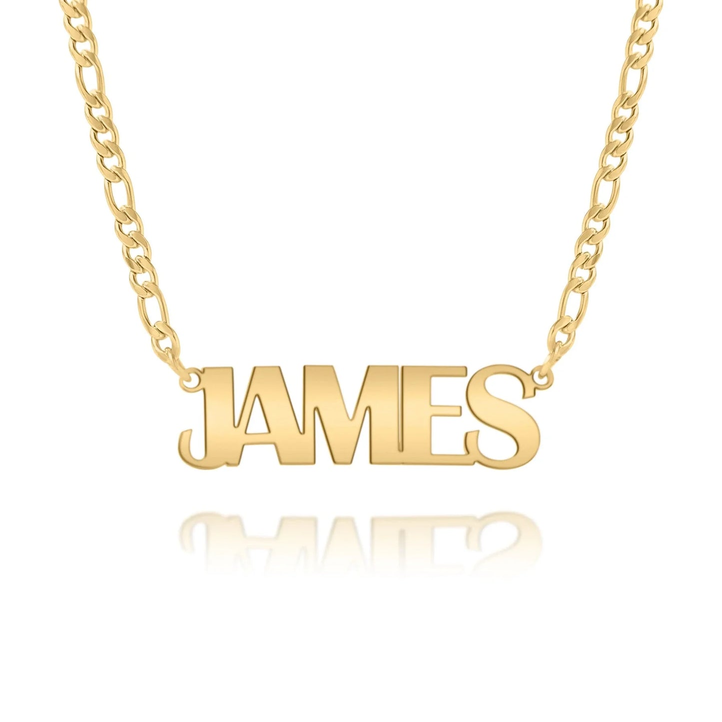 Personalisierbare Halskette in Großbuchstaben