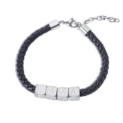 Personalisierte 3D Würfelarmband