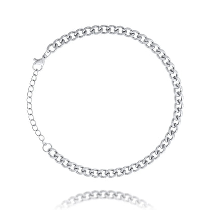 Herren Armband mit gerundeten Gliedern