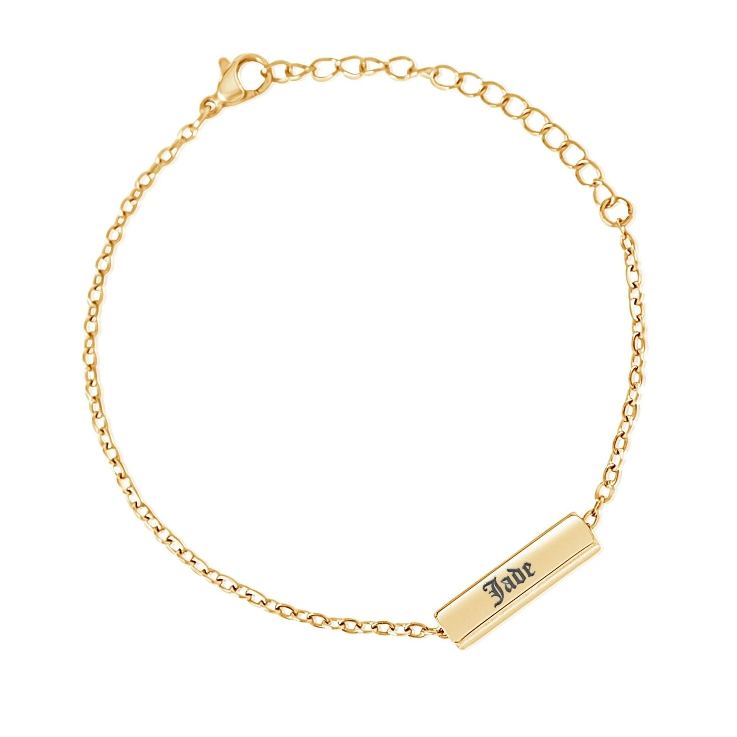 Personalisierte 3D Bar Armband