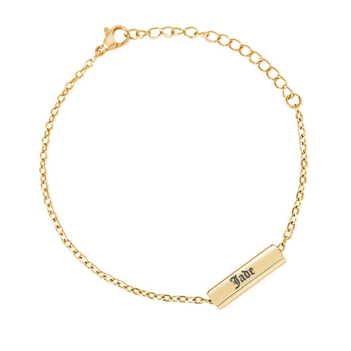 Personalisierte 3D Bar Armband