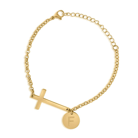 Personalisierbares Armband mit Initialen