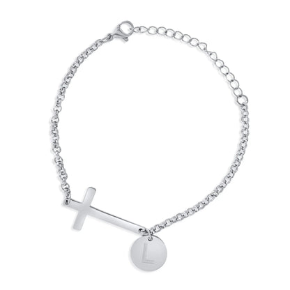 Personalisierbares Armband mit Initialen