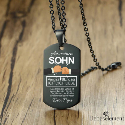 Anhänger - An meinen Sohn von Papa