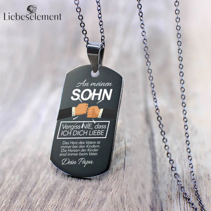 Anhänger - An meinen Sohn von Papa