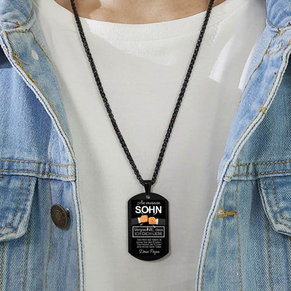 Anhänger - An meinen Sohn von Papa