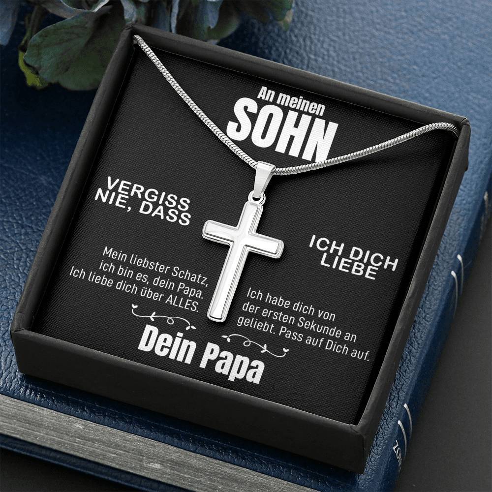 Kreuzkette - An meinen Sohn von Papa