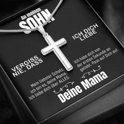 Kreuzkette - An meinen Sohn von Mama