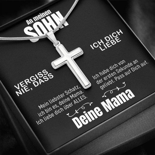 Kreuzkette - An meinen Sohn von Mama