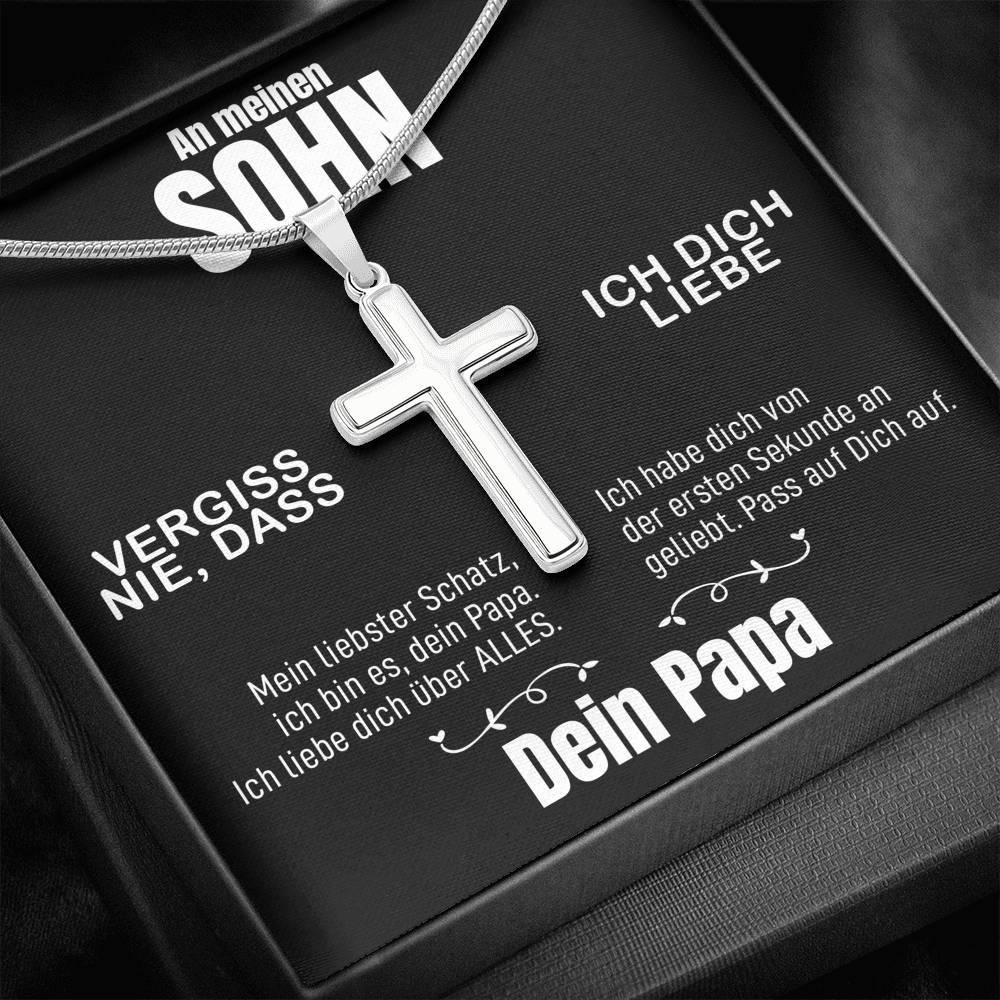 Kreuzkette - An meinen Sohn von Papa