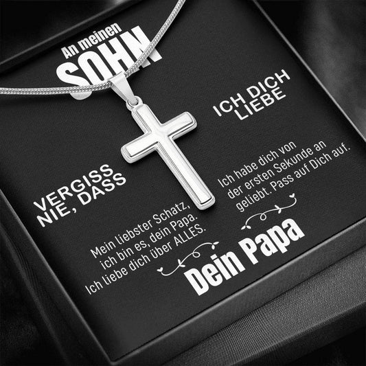 Kreuzkette - An meinen Sohn von Papa