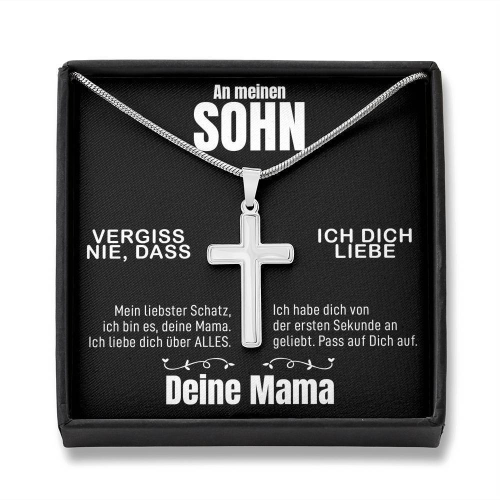 Kreuzkette - An meinen Sohn von Mama