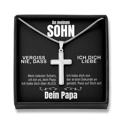 Kreuzkette - An meinen Sohn von Papa