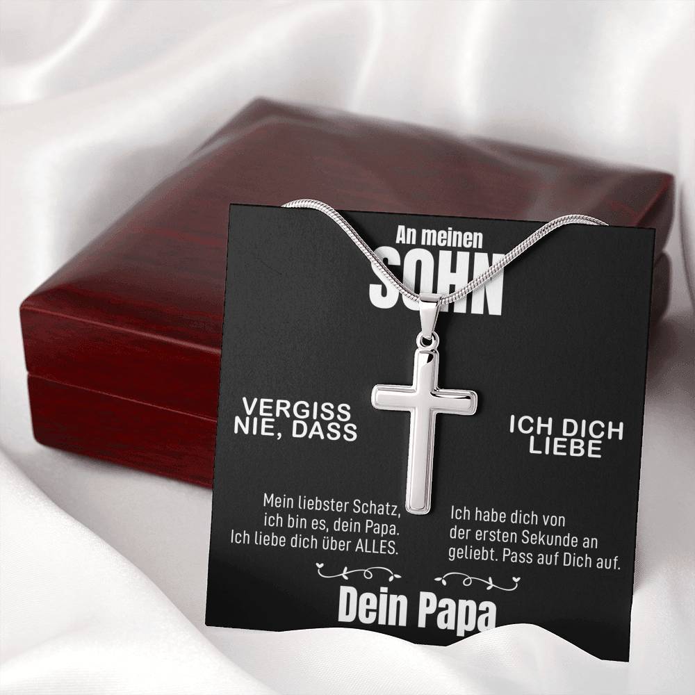 Kreuzkette - An meinen Sohn von Papa