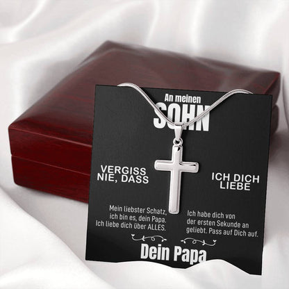 Kreuzkette - An meinen Sohn von Papa