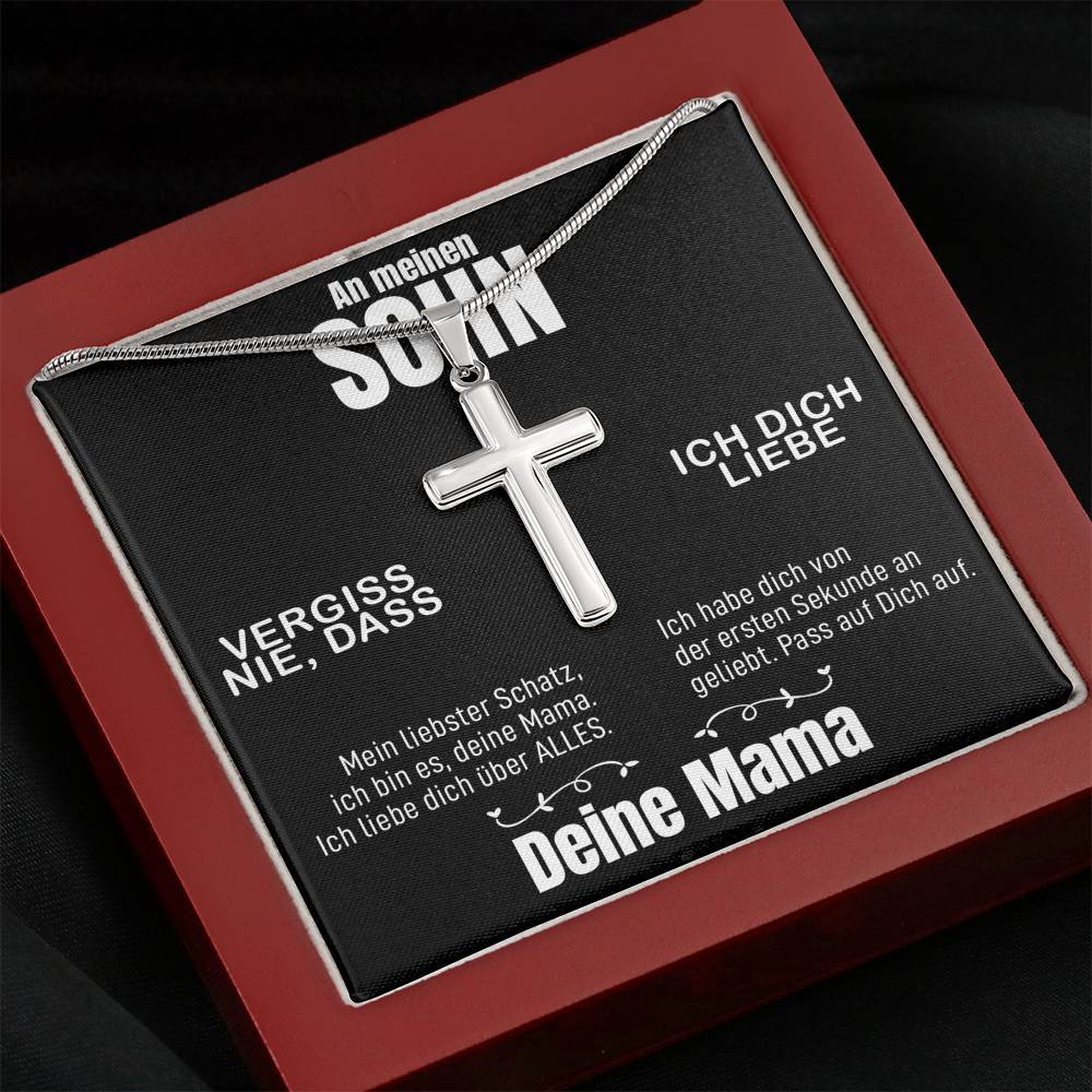 Kreuzkette - An meinen Sohn von Mama