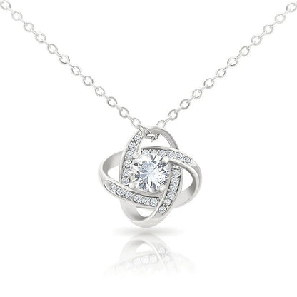 S925 Sterling Silber Knotenkette - An meine wundervolle Tochter