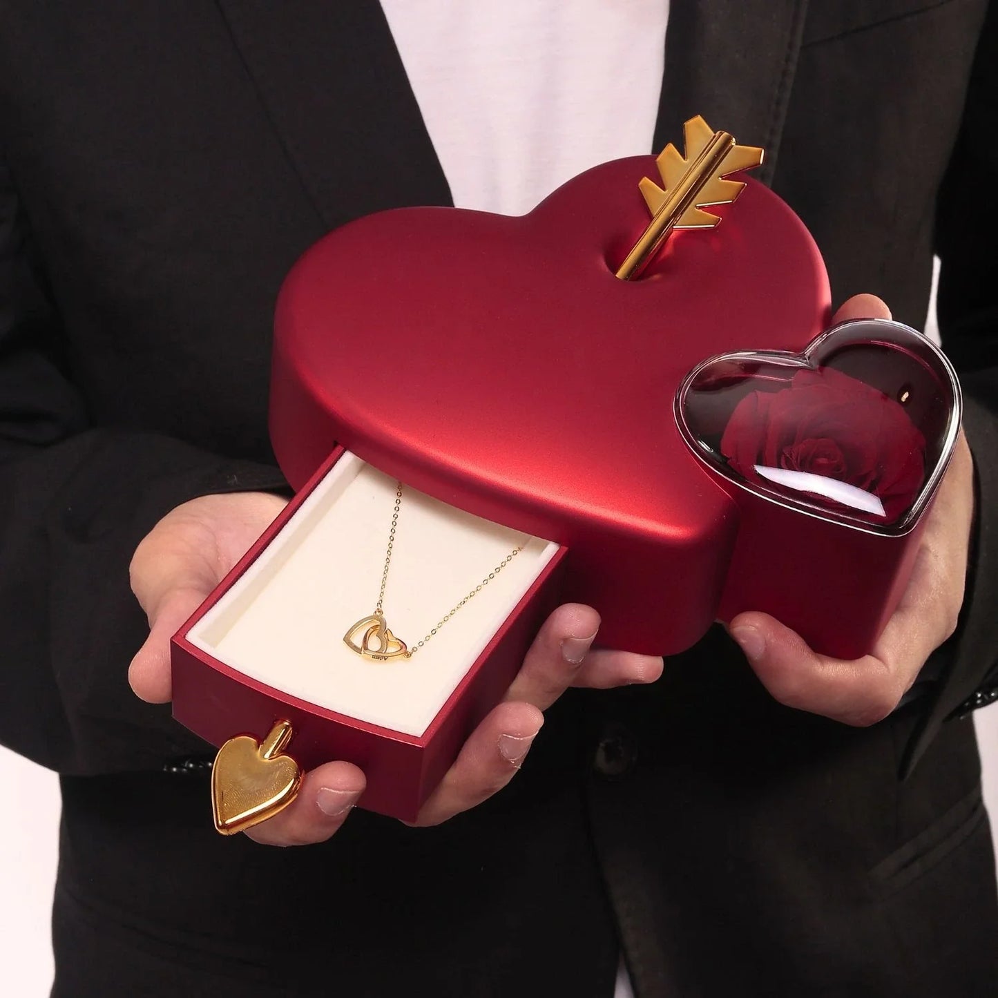 Ewige Liebe & personalisierte Halskette